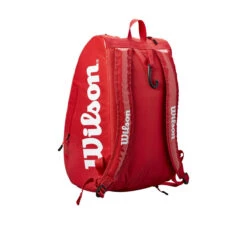 Wilson Super Tour PaddlePak Pickleball Bag (Red) -Racquet Guys Sports WR8004901001Super Tour Paddlepak BackStanding