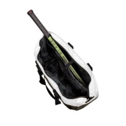 Wilson Women's Racquet Tote Bag (Cream/Forest Green/Black) -Racquet Guys Sports WR8017601 7 Womens Tote ForestGreen Cream.png.thumb .319.319