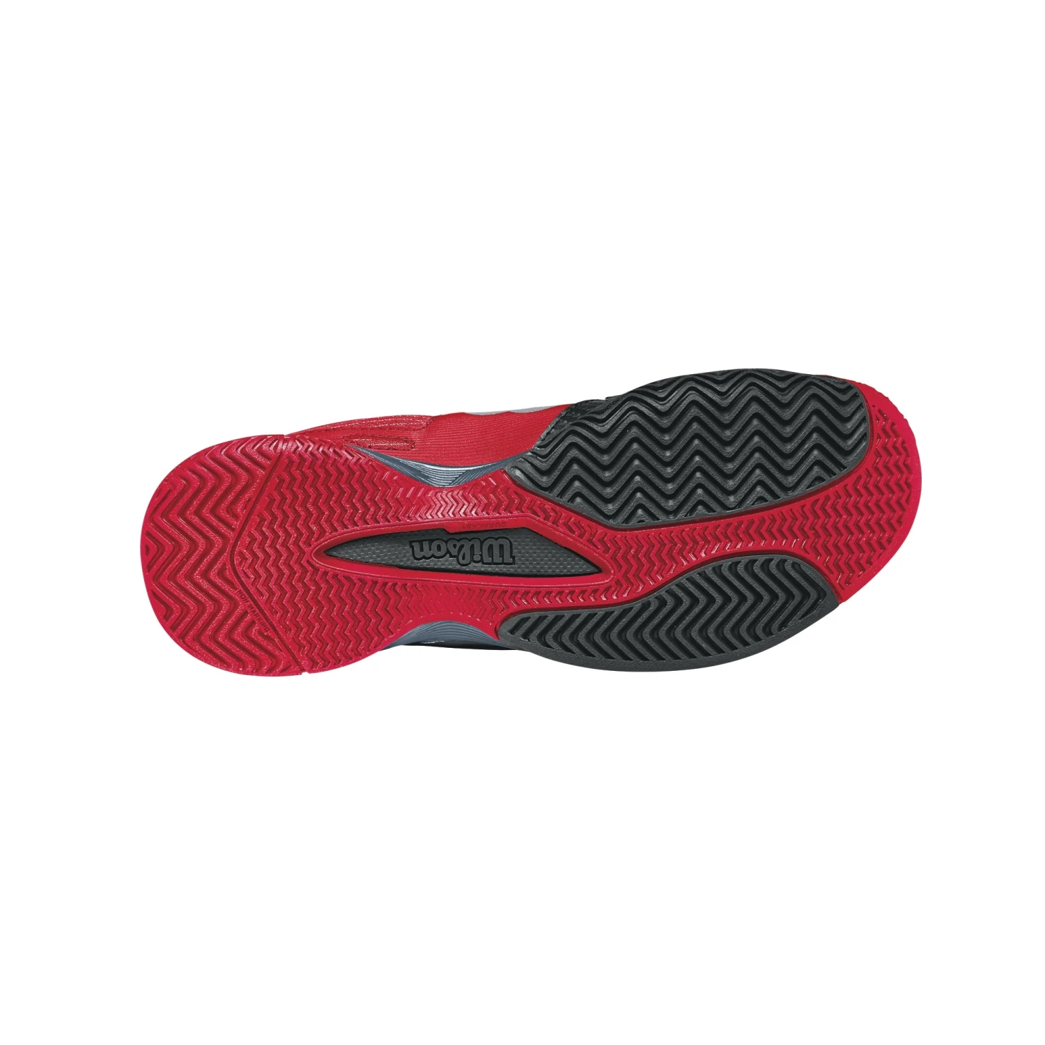 Wilson Rush Pro Junior Tennis Shoe (Red/Black) 2 Wilson Rush Pro Junior Tennis Shoe (Red/Black) - Image 2