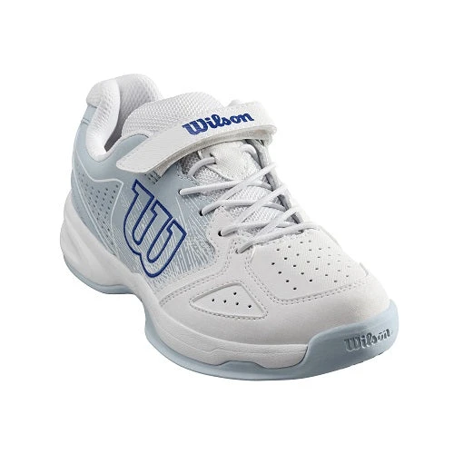 Wilson Stroke Junior Tennis Shoe (White/Blue) 4 Wilson Stroke Junior Tennis Shoe (White/Blue) - Image 4
