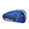 Wilson Super Tour 9 Pack Roland Garros Racquet Bag (Blue/Clay)
