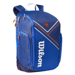 Wilson Super Tour Roland Garros Backpack Racquet Bag (Blue)