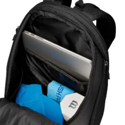 Wilson RF DNA Backpack Racquet Bag (Black) -Racquet Guys Sports Wilson WR8005302 RF DNA Backpack Black 11