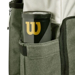 Wilson Women's Backpack Racquet Bag (Cream/Black/Forest) -Racquet Guys Sports Wilson WR8017401 Womens Backpack Cream ForestGreen 8 d3f2ece2 88e4 44ca b48f 3b0c20cfbd80