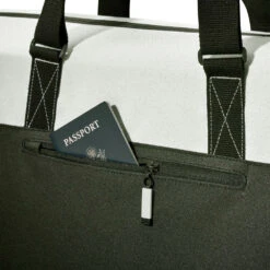 Wilson Women's Racquet Bag (Cream/Black/Forest) -Racquet Guys Sports Wilson Womens Racquet Bag Cream Black ForestGreen 4 572c2a40 014e 43e6 bcd8 dd5e0c16bc9a