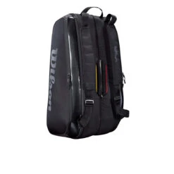 Wilson Pro Staff V13 Super Tour 9 Pack Racquet Bag (Black) -Racquet Guys Sports bb6f0c3b5295082ff83c57057f1f8880657922ca WR8010601 2 SUPER TOUR PRO STAFF 9PK BL