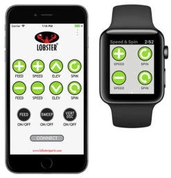 Lobster The Pickle 2 Pickleball Ball Machine + Elite 10 Apple Remote -Racquet Guys Sports elite10 apple remote