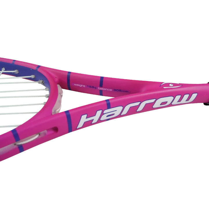 Harrow Junior Pink/Purple Squash Racquet 2 Harrow Junior Pink/Purple Squash Racquet - Image 2