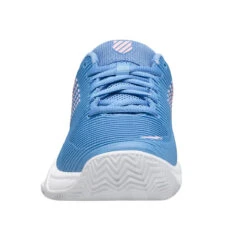 K-Swiss Hypercourt Express 2 Clay Court HB Women's Tennis Shoe (Blue/Pink) -Racquet Guys Sports k swiss Hypercourt Express 2 All Court Women s Tennis Shoe Blue Pink K96614 454 Front