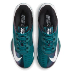 Nike Air Zoom GP Turbo Men's Tennis Shoe (Dark Green/White/Black) -Racquet Guys Sports nikecourt air zoom gp turbo hard court tennis shoe 29kGpS 3