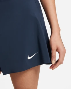Nike Women's Dri-FI ADV Slam Skirt (Obsidian/White) -Racquet Guys Sports nikecourt dri fit adv slam tennis skirt vgfKN4 2