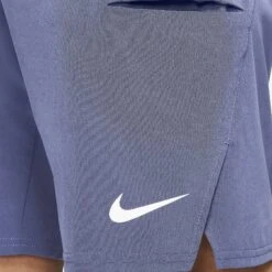 Nike Men's Dri-FIT Slam 9 Inch Shorts (Dark Purple Dust/Obsidian/White) -Racquet Guys Sports nikecourt dri fit slam tennis shorts 6LqhBH 875b298a 6912 4f4d bc37 db43384a6b86