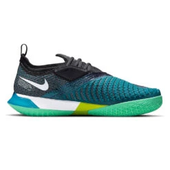 Nike React Vapor NXT Men's Tennis Shoe (Dark Green/White/Black) -Racquet Guys Sports nikecourt react vapor nxt hard court tennis shoe jlhjsS