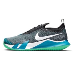 Nike React Vapor NXT Men's Tennis Shoe (Dark Green/White/Black) -Racquet Guys Sports nikecourt react vapor nxt hard court tennis shoe jlhjsS 2