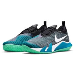 Nike React Vapor NXT Men's Tennis Shoe (Dark Green/White/Black) -Racquet Guys Sports nikecourt react vapor nxt hard court tennis shoe jlhjsS 4