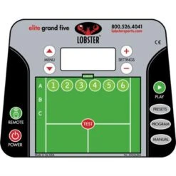 Lobster Elite Grand V Limited Edition Tennis Ball Machine (Refurbished) -Racquet Guys Sports tnw420 ControlPanelGRAND5 0815 b6db7a56 3011 4f3b a744 4747bc23a472