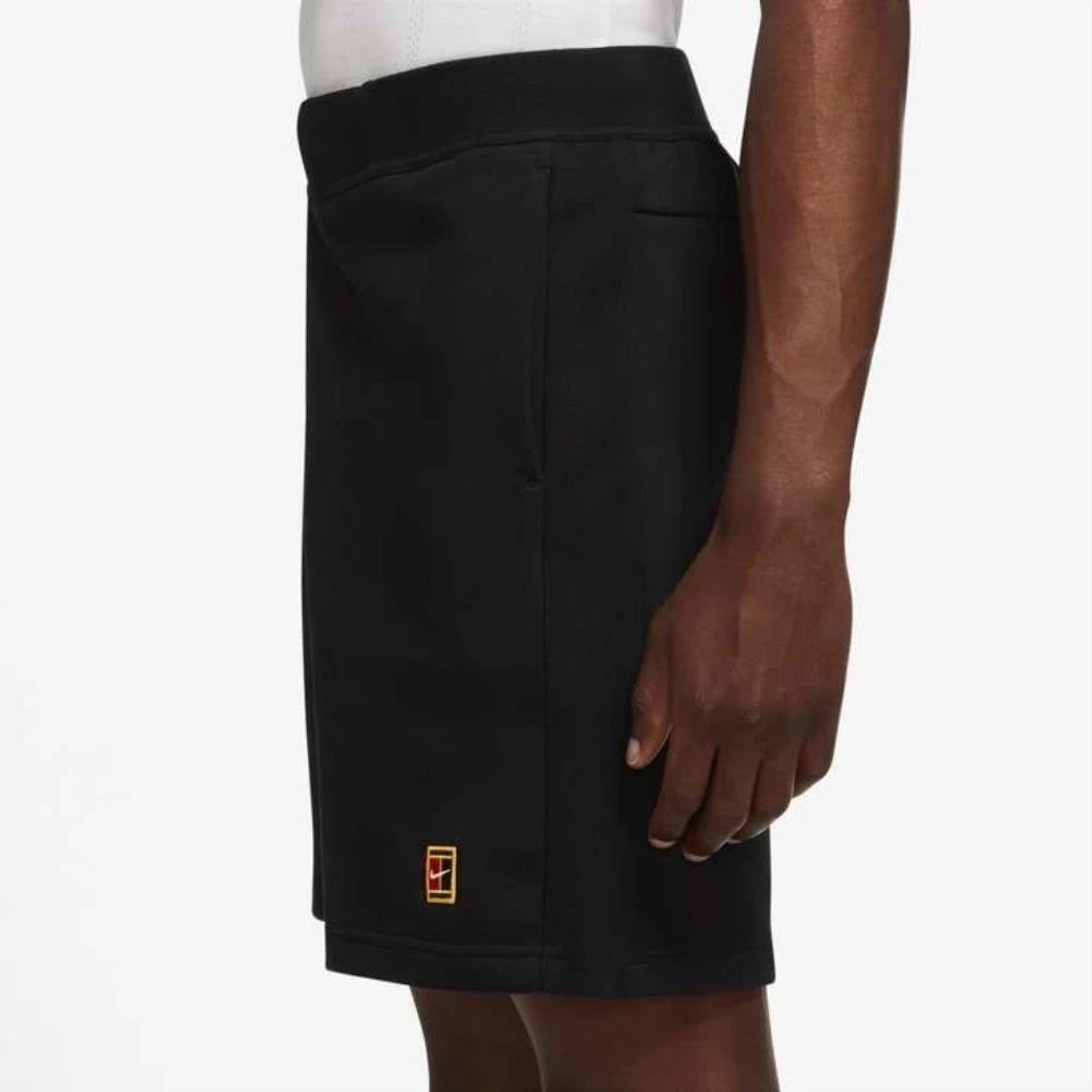 Nike Men's Dri-FIT Fleece Heritage Shorts (Black) 3 Nike Men's Dri-FIT Fleece Heritage Shorts (Black) - Image 3