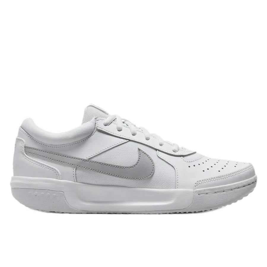 Nike Zoom Court Lite 3 Women's Tennis Shoe (White/Silver) 1 Nike Zoom Court Lite 3 Women's Tennis Shoe (White/Silver)