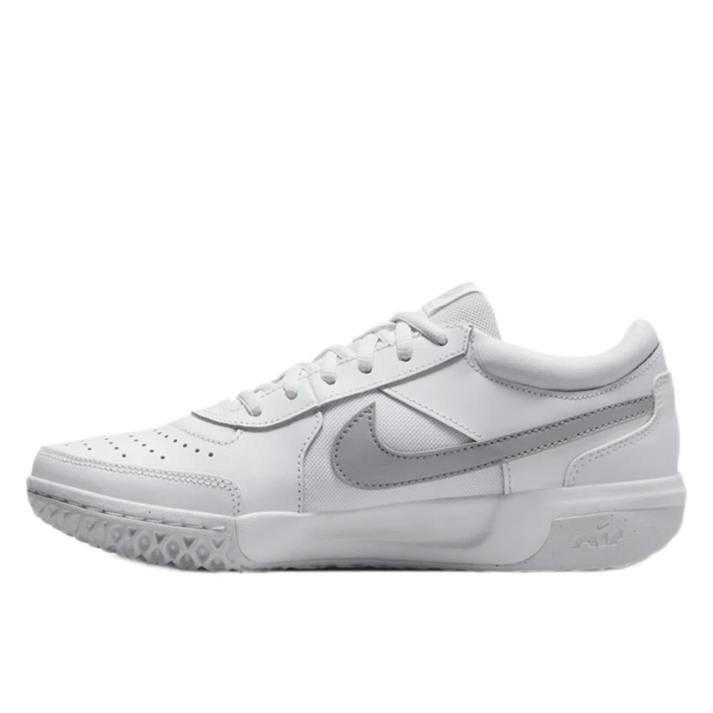 Nike Zoom Court Lite 3 Women's Tennis Shoe (White/Silver) 2 Nike Zoom Court Lite 3 Women's Tennis Shoe (White/Silver) - Image 2